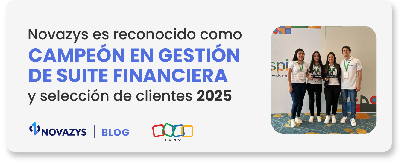 Reconocimiento Novazys en Zoho Inspire 2025